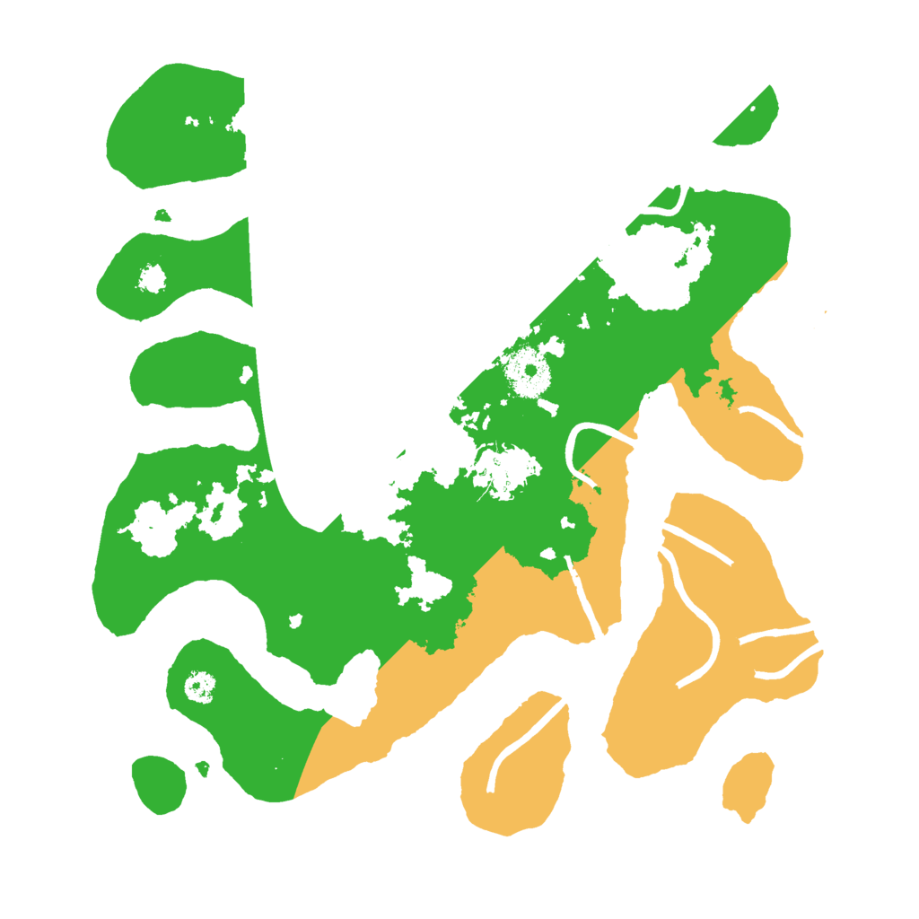 Biome Rust Map: Procedural Map, Size: 3000, Seed: 518721100