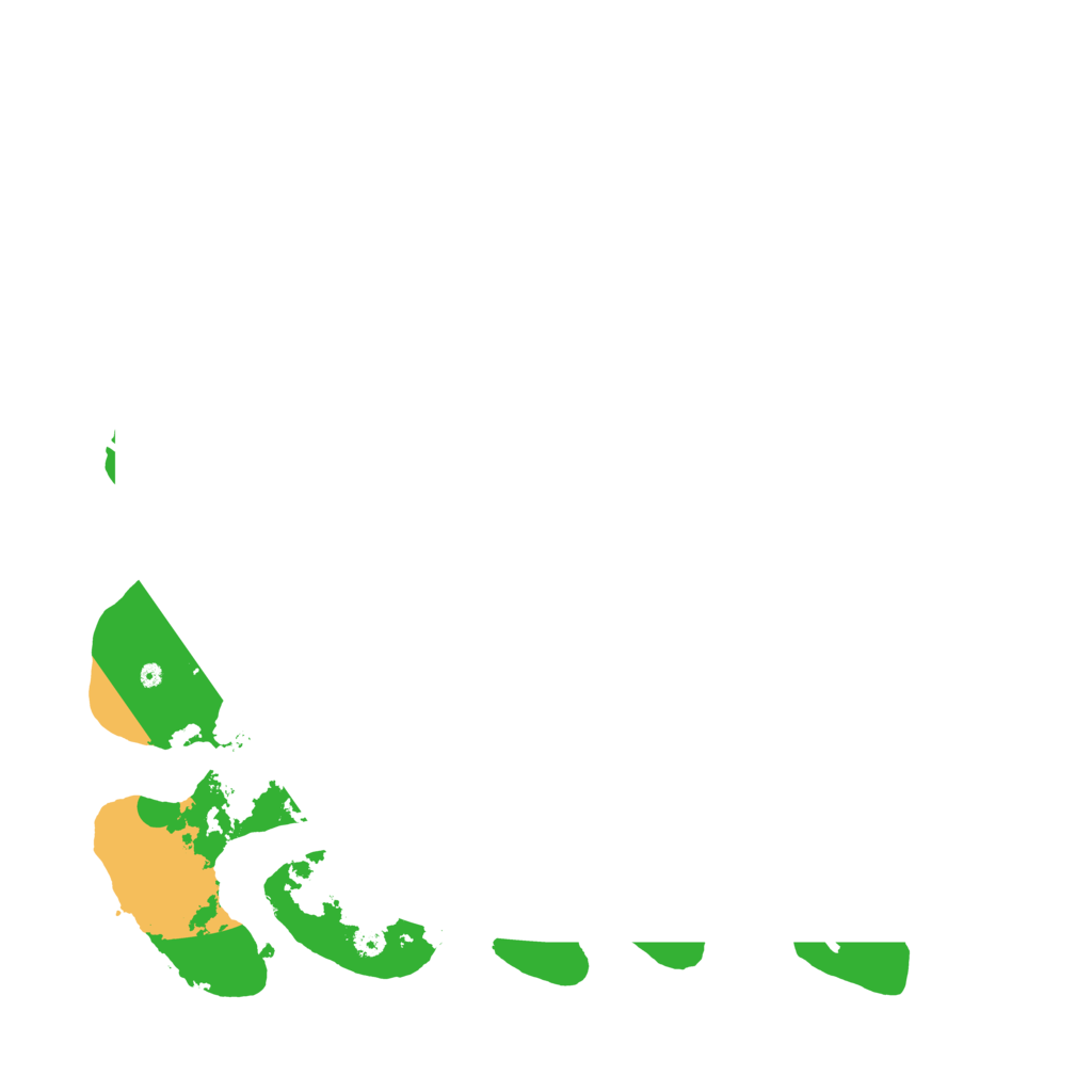 Biome Rust Map: Procedural Map, Size: 3500, Seed: 350530