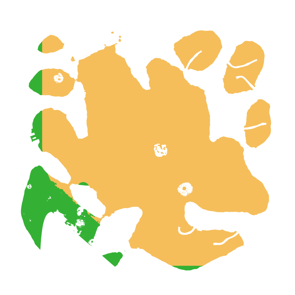 Biome Rust Map: Procedural Map, Size: 3200, Seed: 35800