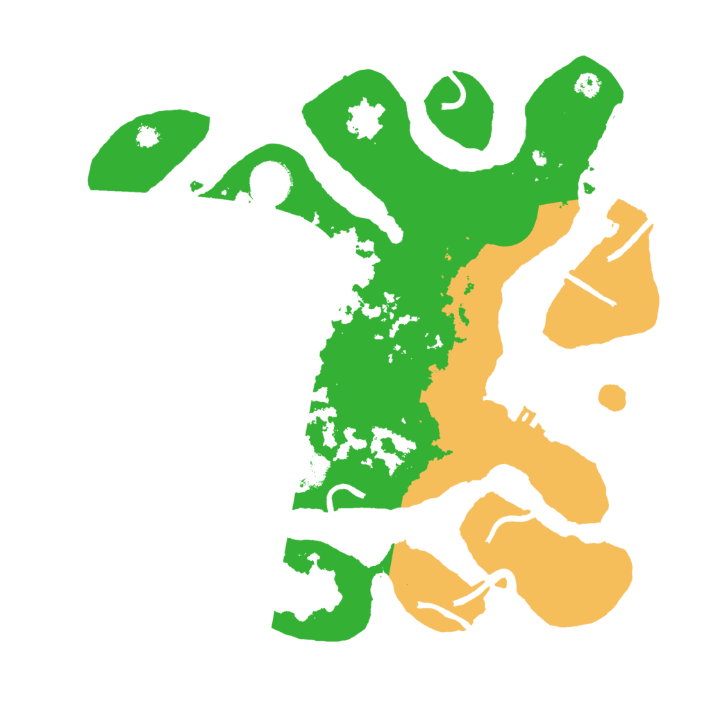 Biome Rust Map: Procedural Map, Size: 3000, Seed: 1572364563