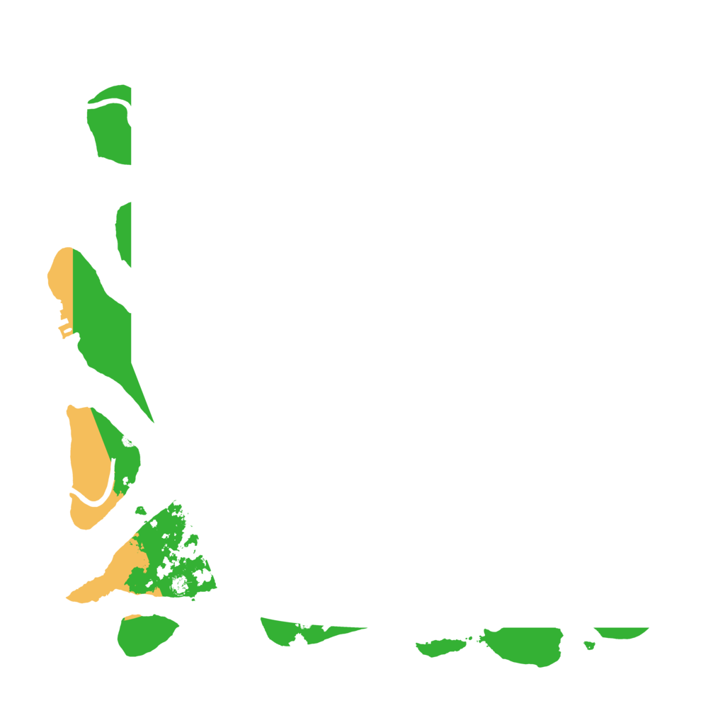 Biome Rust Map: Procedural Map, Size: 3500, Seed: 297324