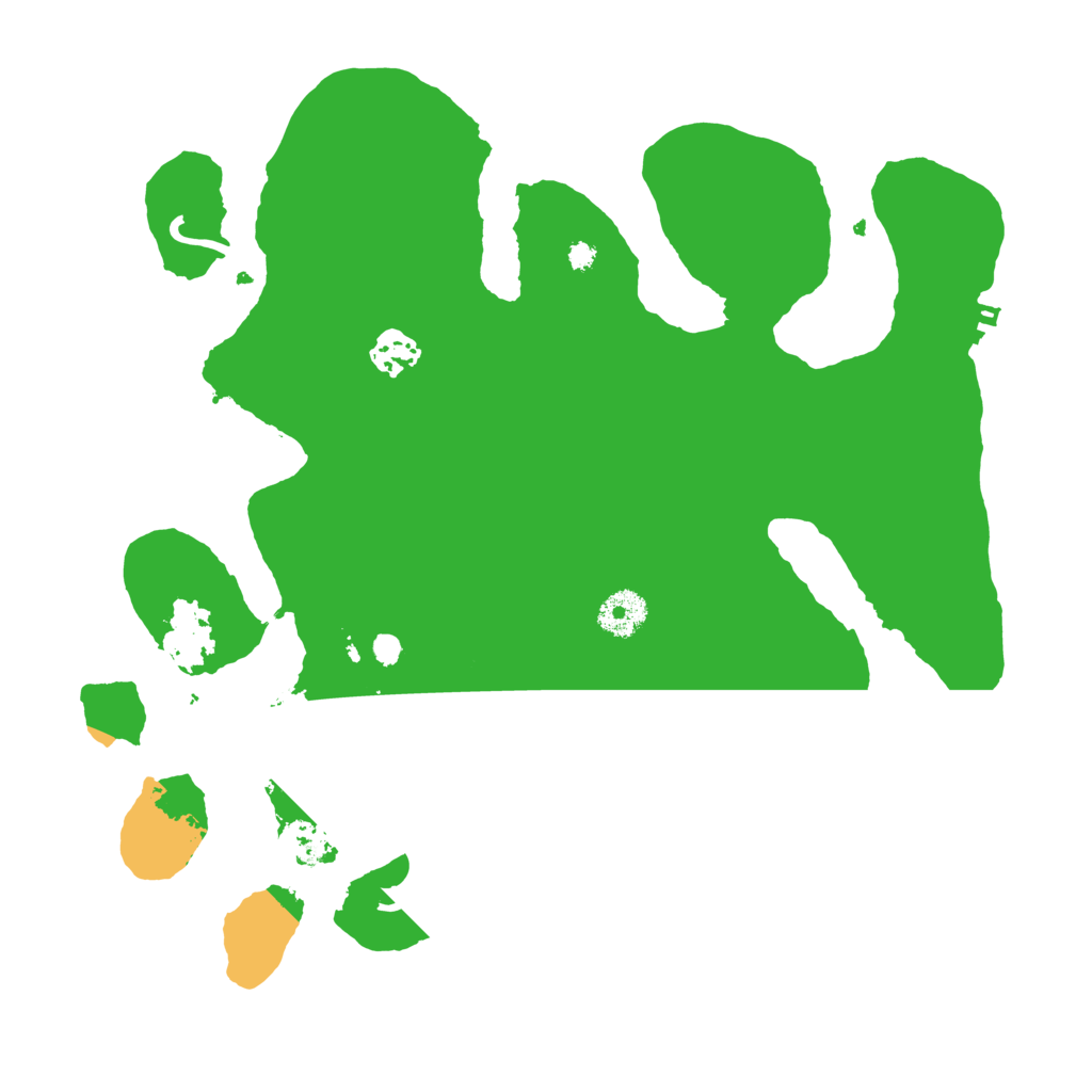 Biome Rust Map: Procedural Map, Size: 3500, Seed: 924632780