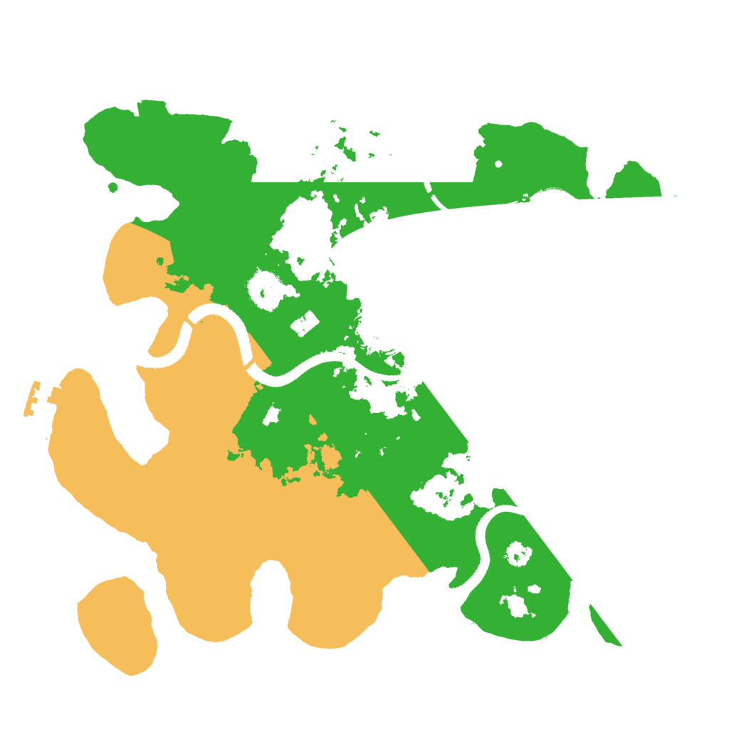 Biome Rust Map: Procedural Map, Size: 3000, Seed: 2084326195