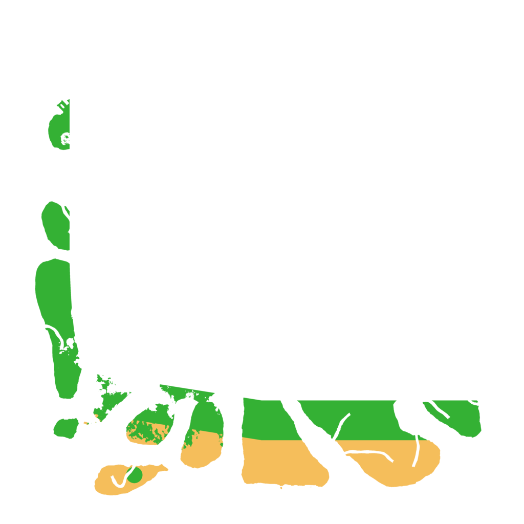 Biome Rust Map: Procedural Map, Size: 4250, Seed: 13065