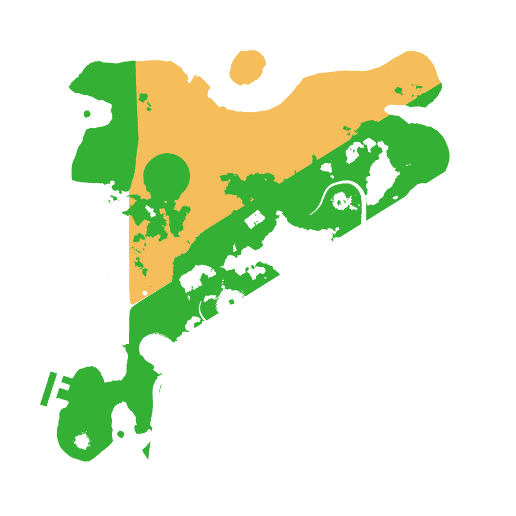 Biome Rust Map: Procedural Map, Size: 3000, Seed: 1575295239