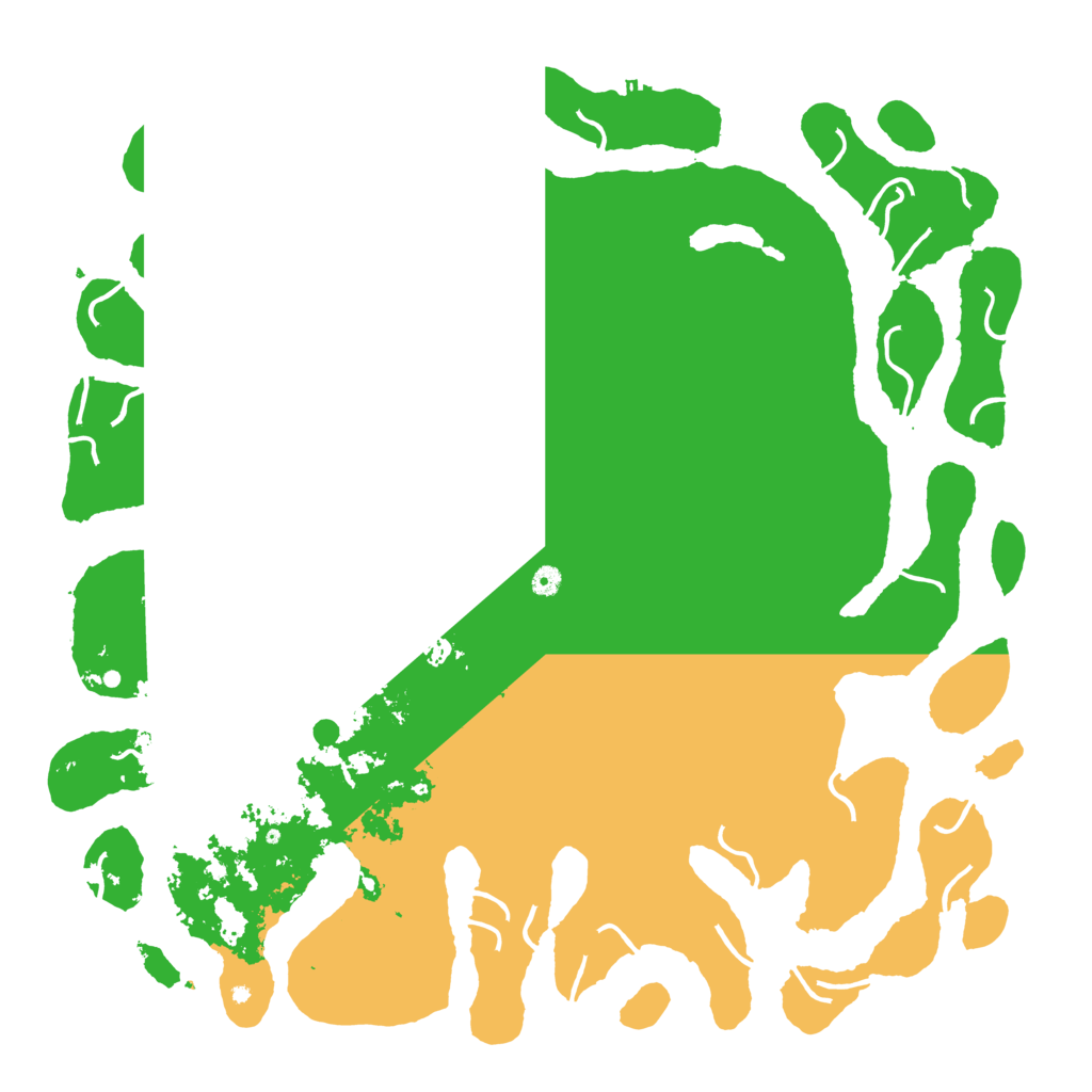 Biome Rust Map: Procedural Map, Size: 5500, Seed: 882661492