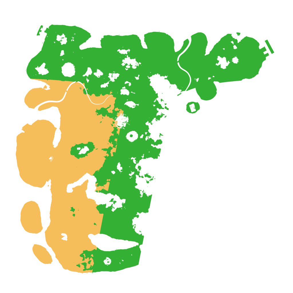 Biome Rust Map: Procedural Map, Size: 4000, Seed: 92738