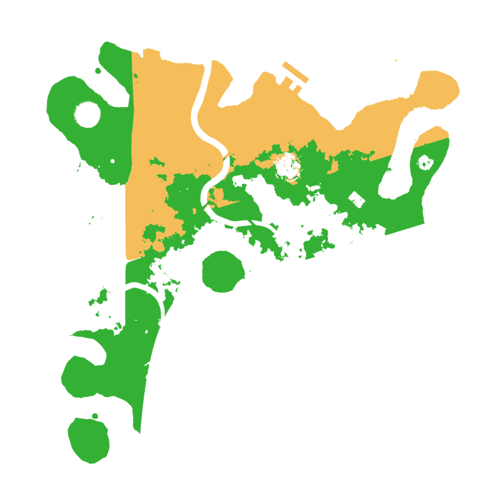 Biome Rust Map: Procedural Map, Size: 3400, Seed: 389