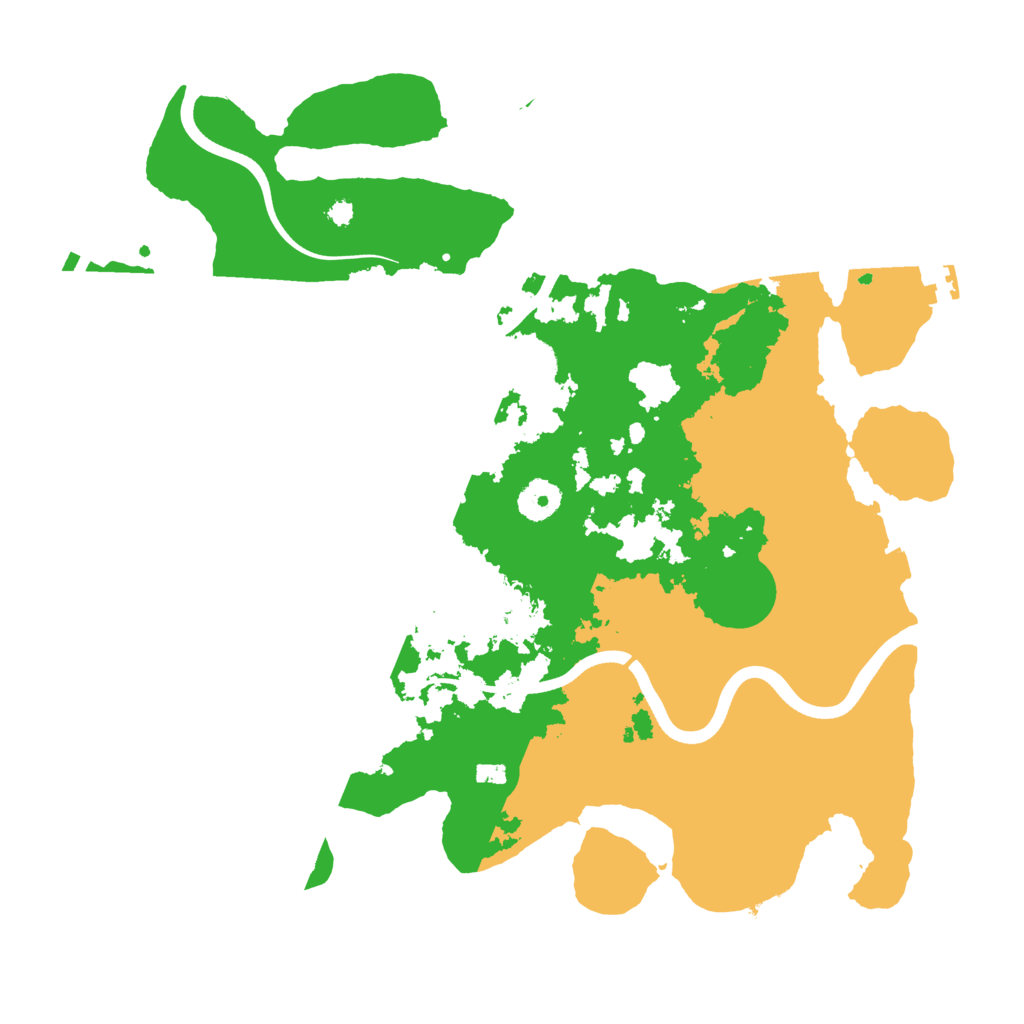 Biome Rust Map: Procedural Map, Size: 3700, Seed: 1308060975