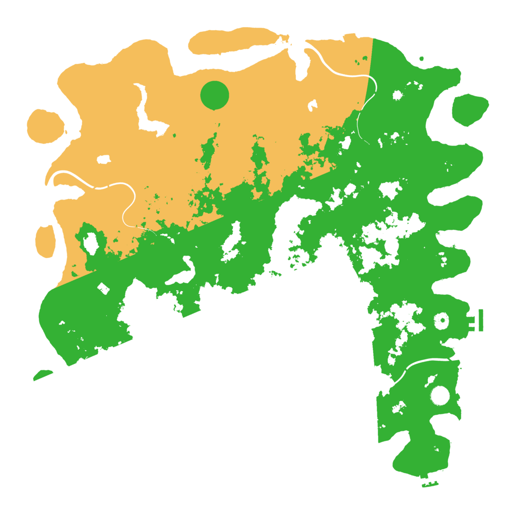 Biome Rust Map: Procedural Map, Size: 4750, Seed: 1741753039