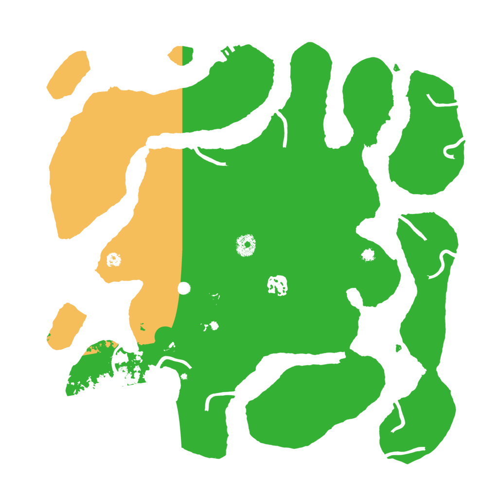 Biome Rust Map: Procedural Map, Size: 3500, Seed: 978013