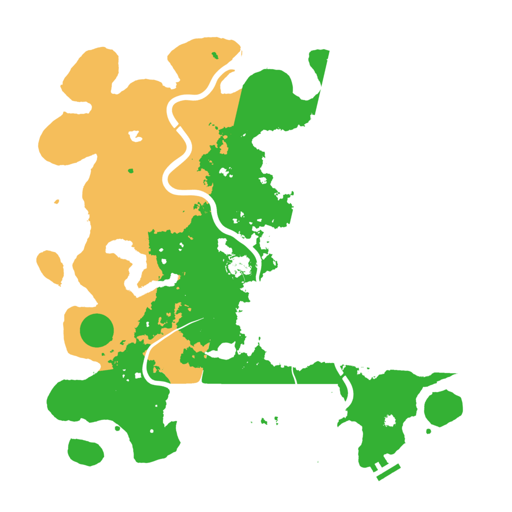 Biome Rust Map: Procedural Map, Size: 4000, Seed: 12347