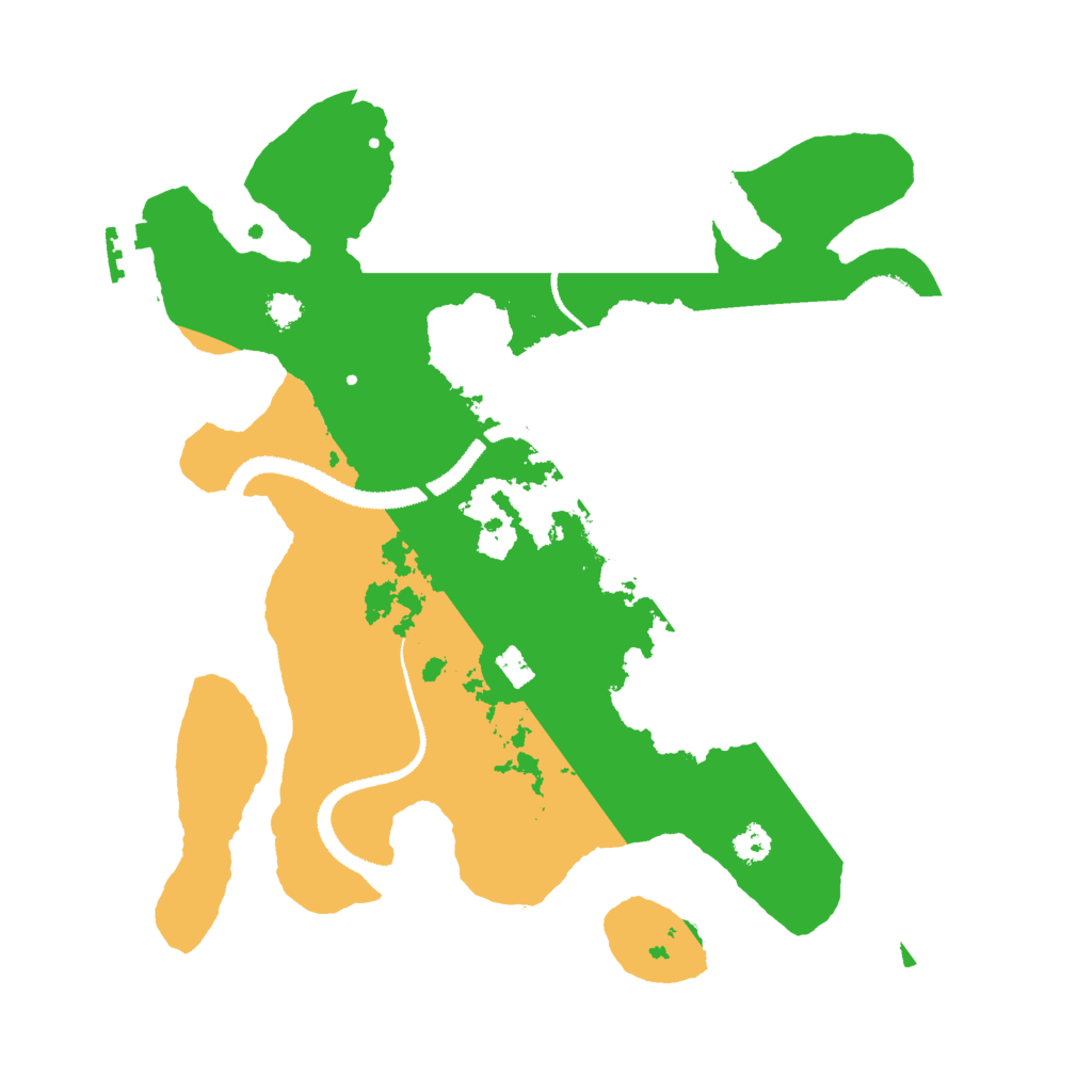 Biome Rust Map: Procedural Map, Size: 3000, Seed: 1579973619