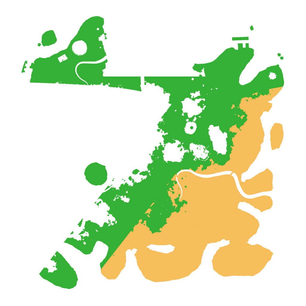 Biome Rust Map: Procedural Map, Size: 3750, Seed: 8988533