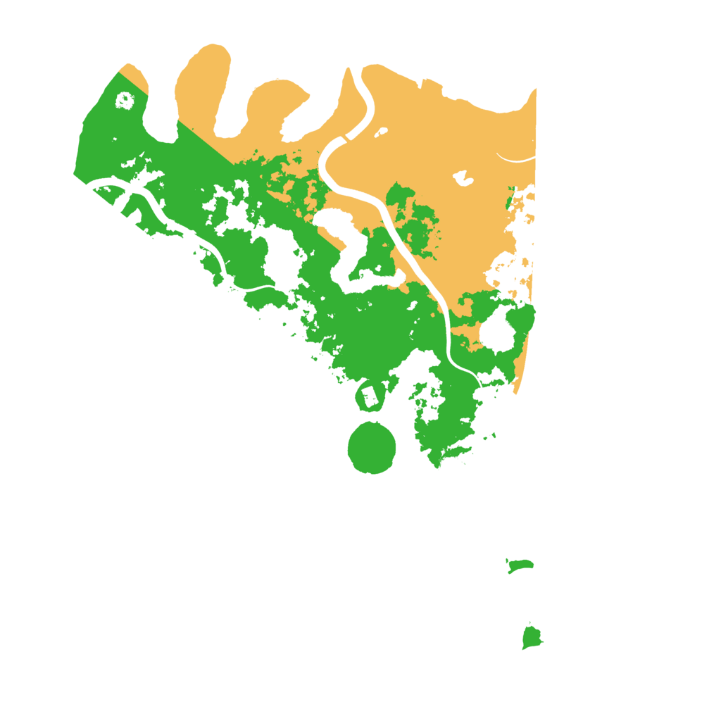 Biome Rust Map: Procedural Map, Size: 4000, Seed: 440682