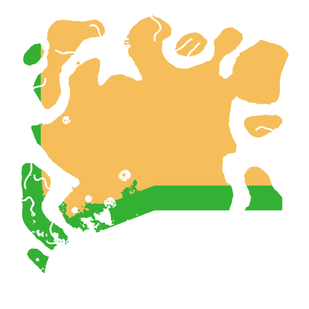 Biome Rust Map: Procedural Map, Size: 4000, Seed: 343751