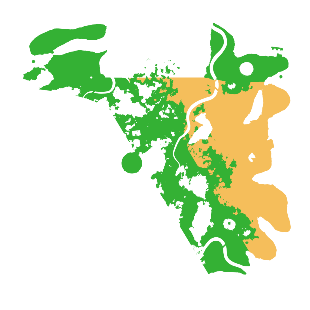 Biome Rust Map: Procedural Map, Size: 4000, Seed: 954723