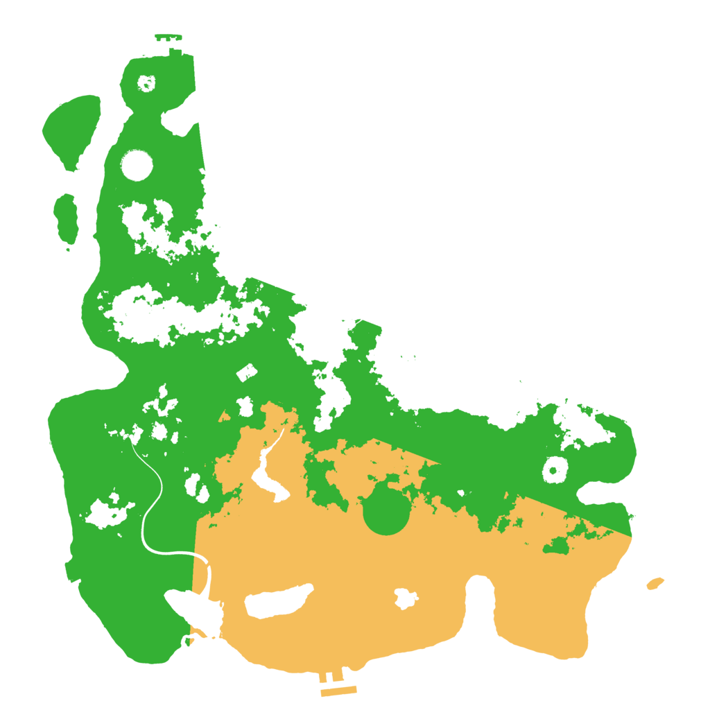 Biome Rust Map: Procedural Map, Size: 4000, Seed: 781196