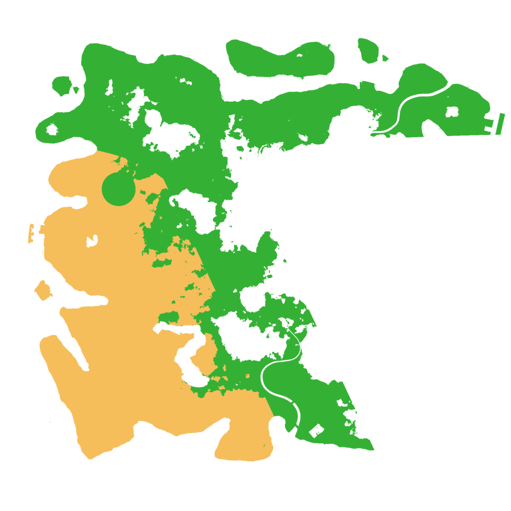 Biome Rust Map: Procedural Map, Size: 4000, Seed: 75641