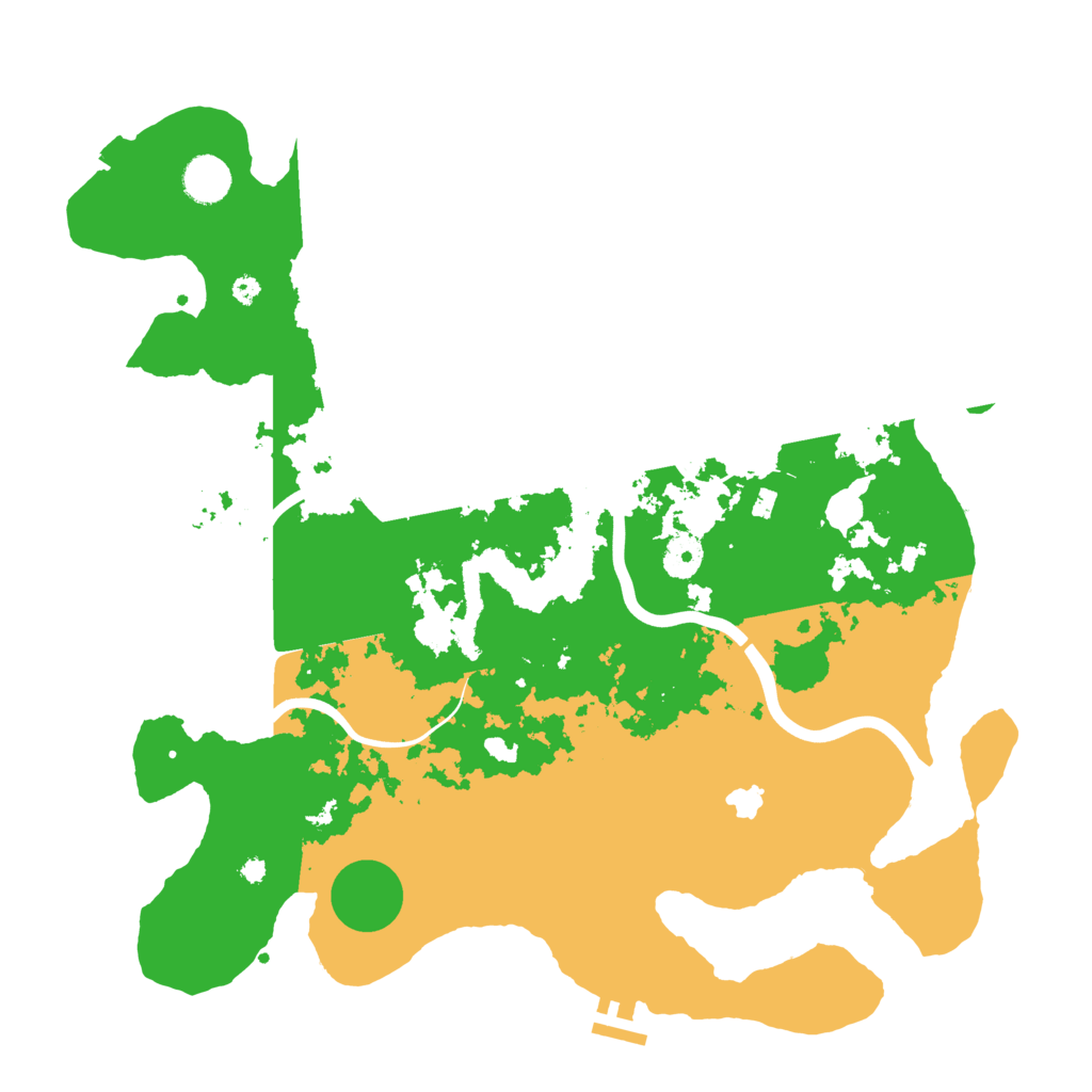 Biome Rust Map: Procedural Map, Size: 4000, Seed: 697591
