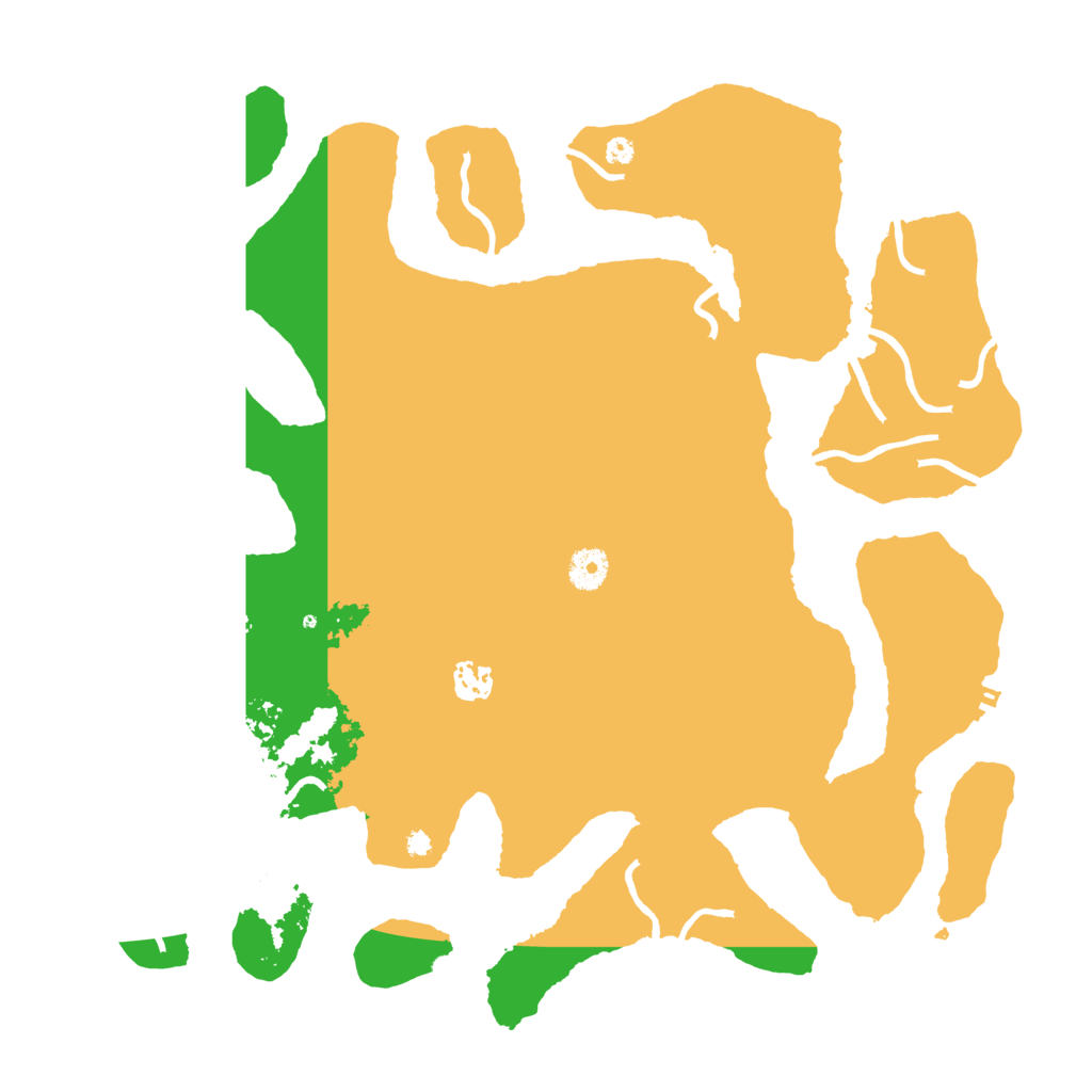 Biome Rust Map: Procedural Map, Size: 4000, Seed: 625399