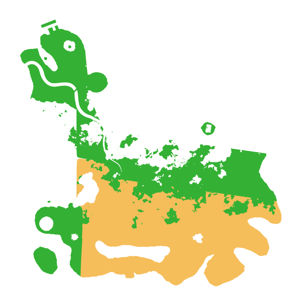 Biome Rust Map: Procedural Map, Size: 4000, Seed: 799333