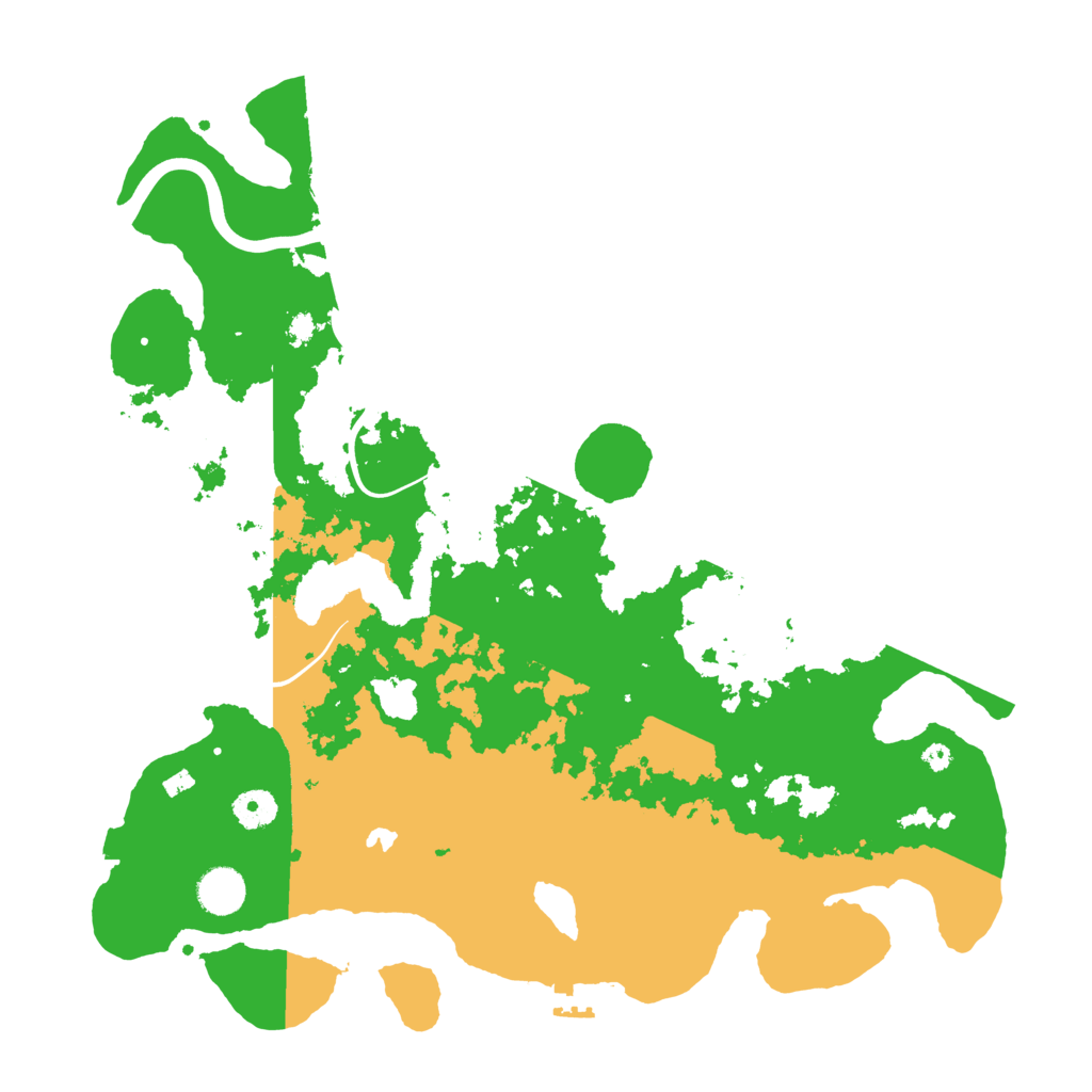 Biome Rust Map: Procedural Map, Size: 4000, Seed: 511950