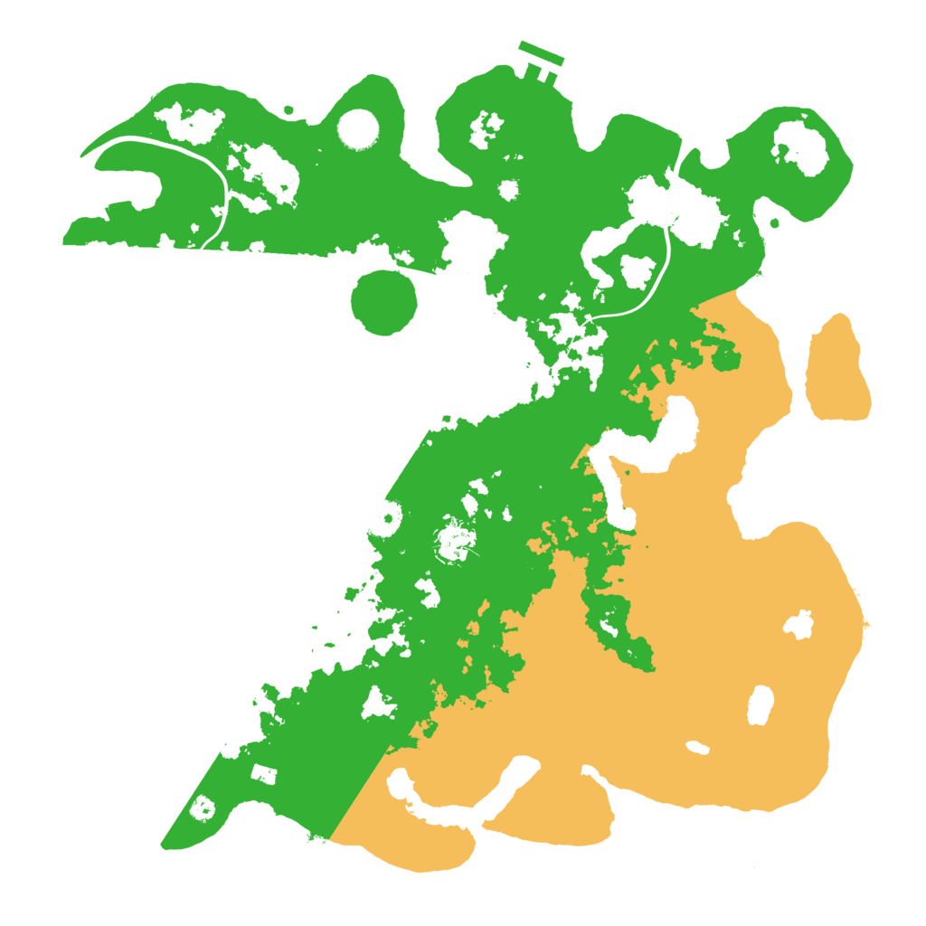 Biome Rust Map: Procedural Map, Size: 4000, Seed: 820949