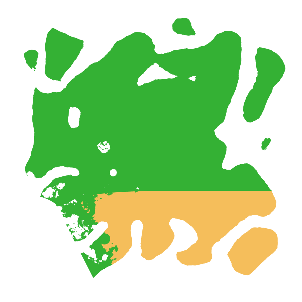 Biome Rust Map: Barren, Size: 3750, Seed: 18583