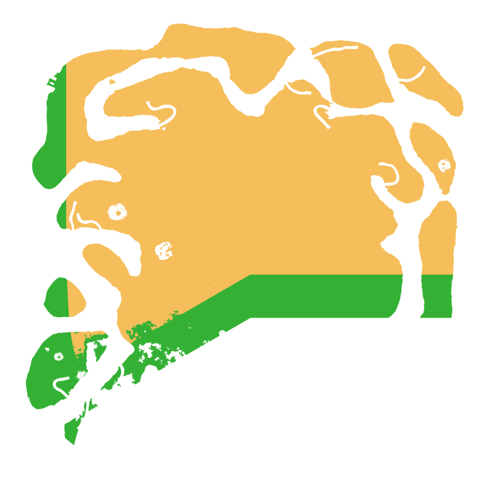 Biome Rust Map: Procedural Map, Size: 4250, Seed: 350994