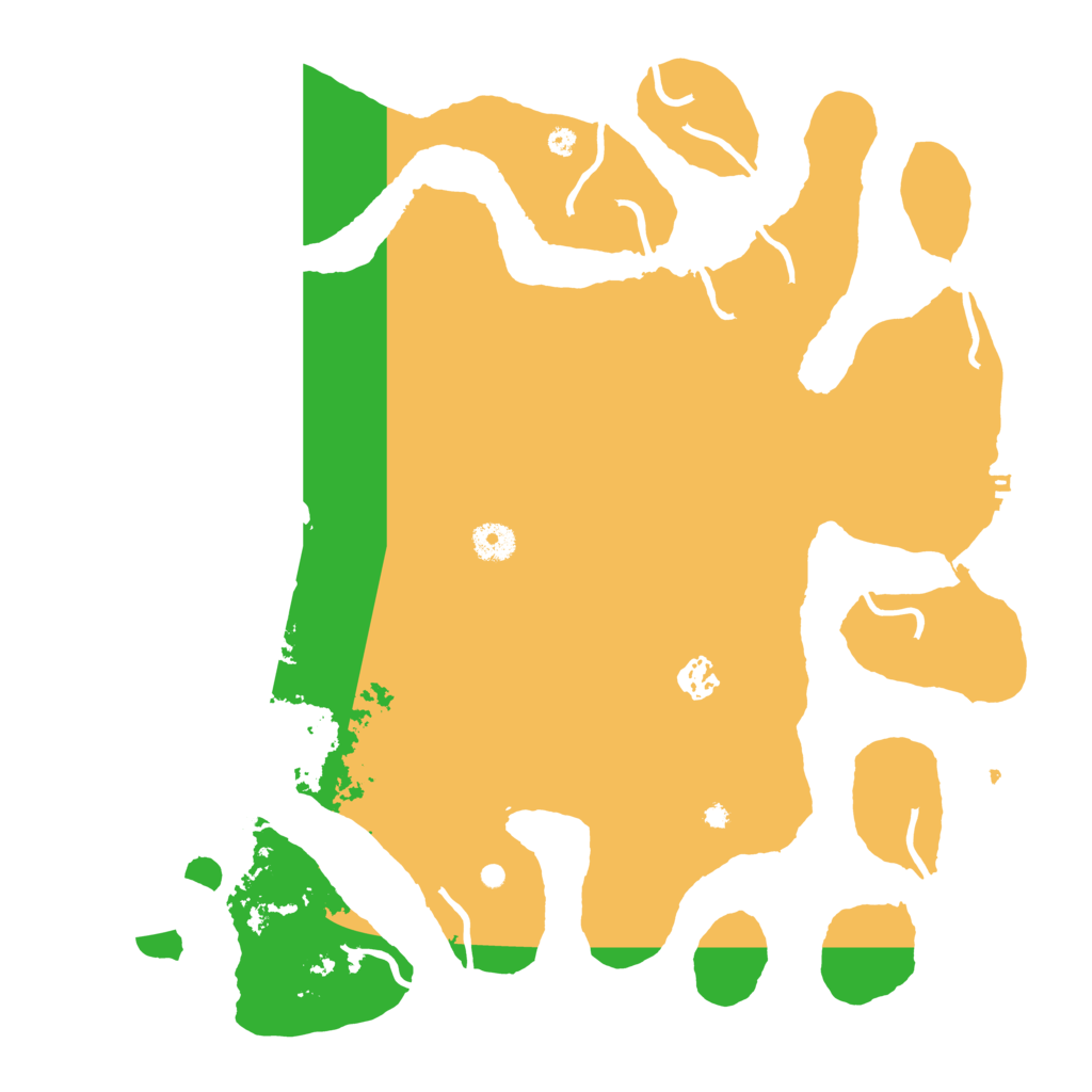 Biome Rust Map: Procedural Map, Size: 4000, Seed: 972318