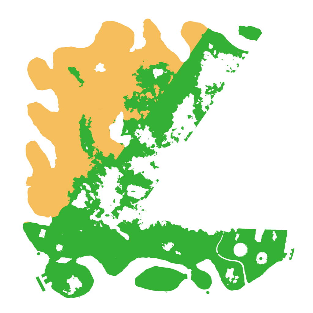 Biome Rust Map: Procedural Map, Size: 4000, Seed: 471819