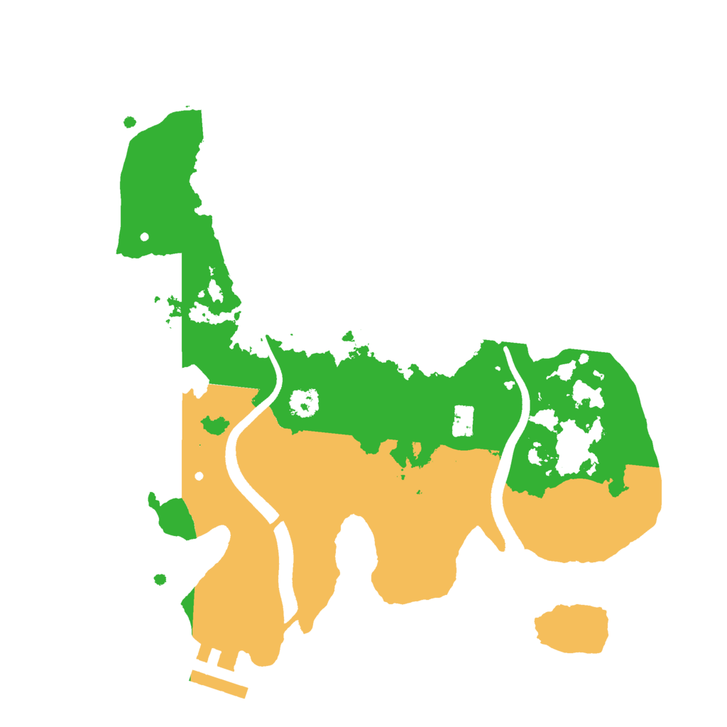 Biome Rust Map: Procedural Map, Size: 2500, Seed: 251839