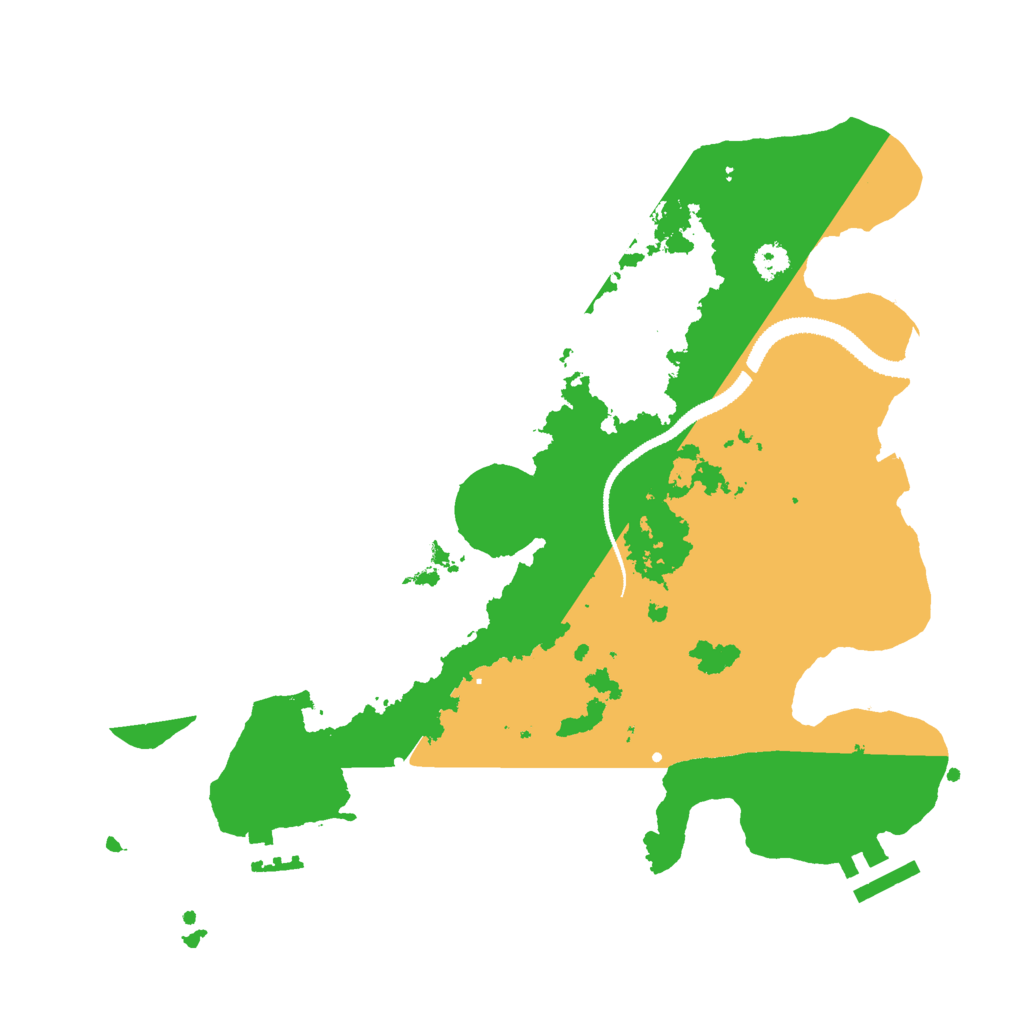 Biome Rust Map: Procedural Map, Size: 3000, Seed: 456786
