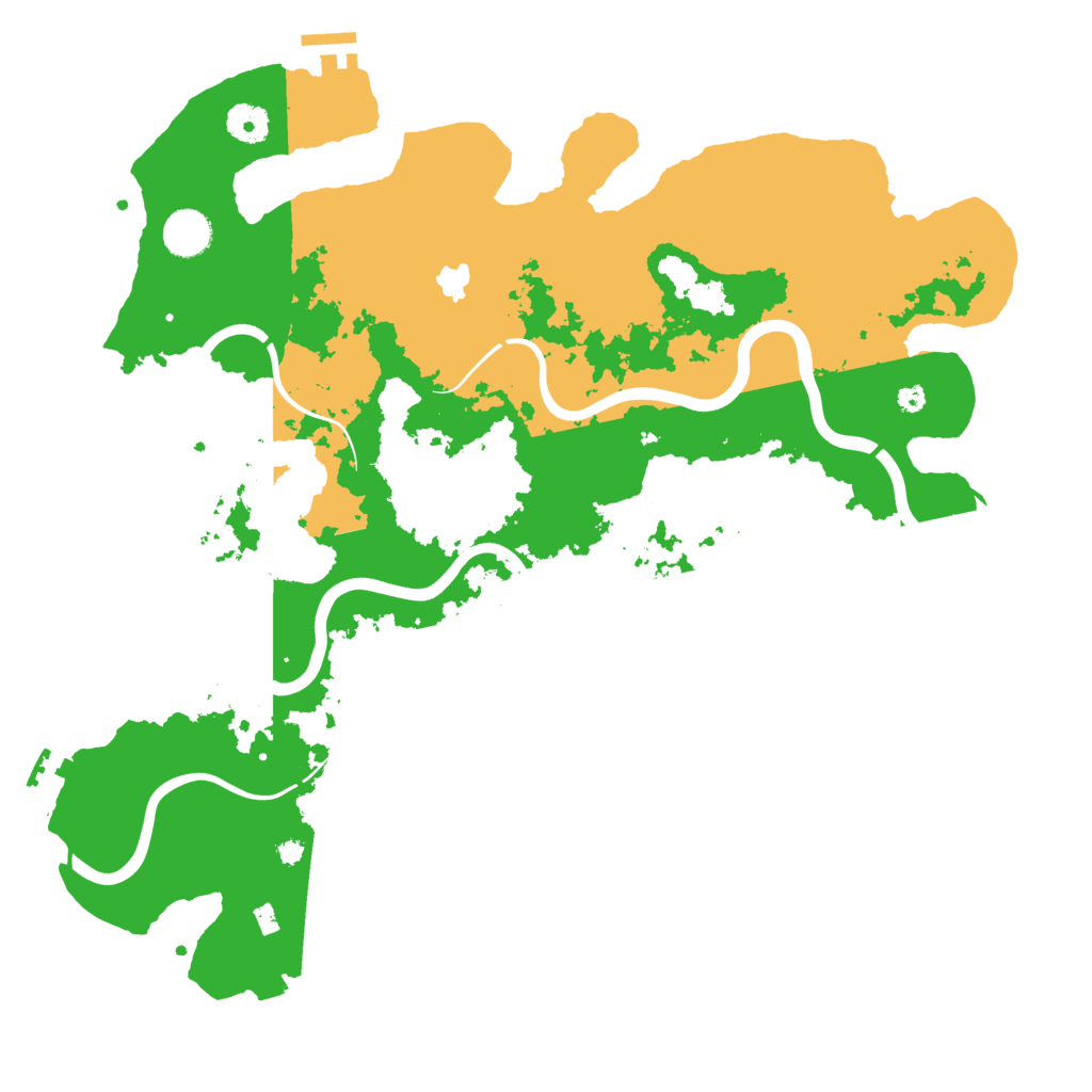 Biome Rust Map: Procedural Map, Size: 4000, Seed: 569684