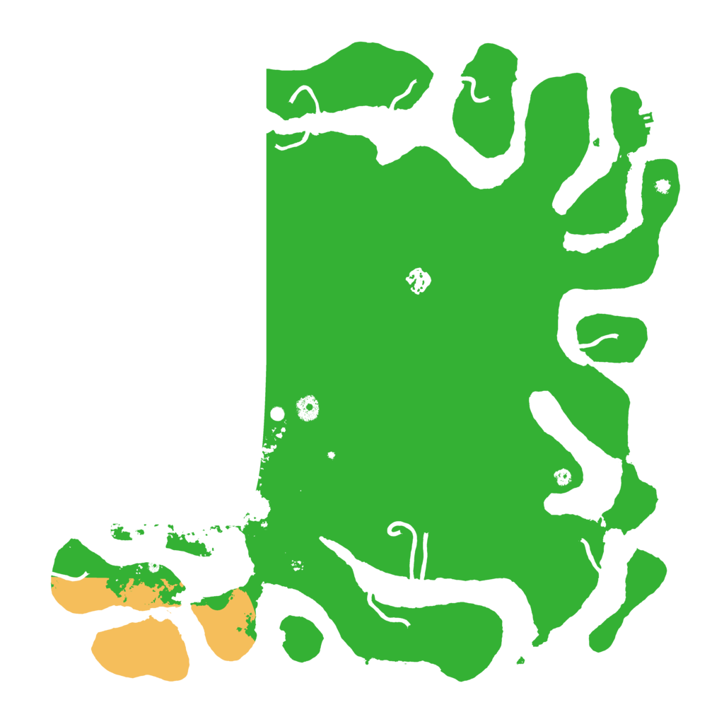 Biome Rust Map: Procedural Map, Size: 4500, Seed: 645289