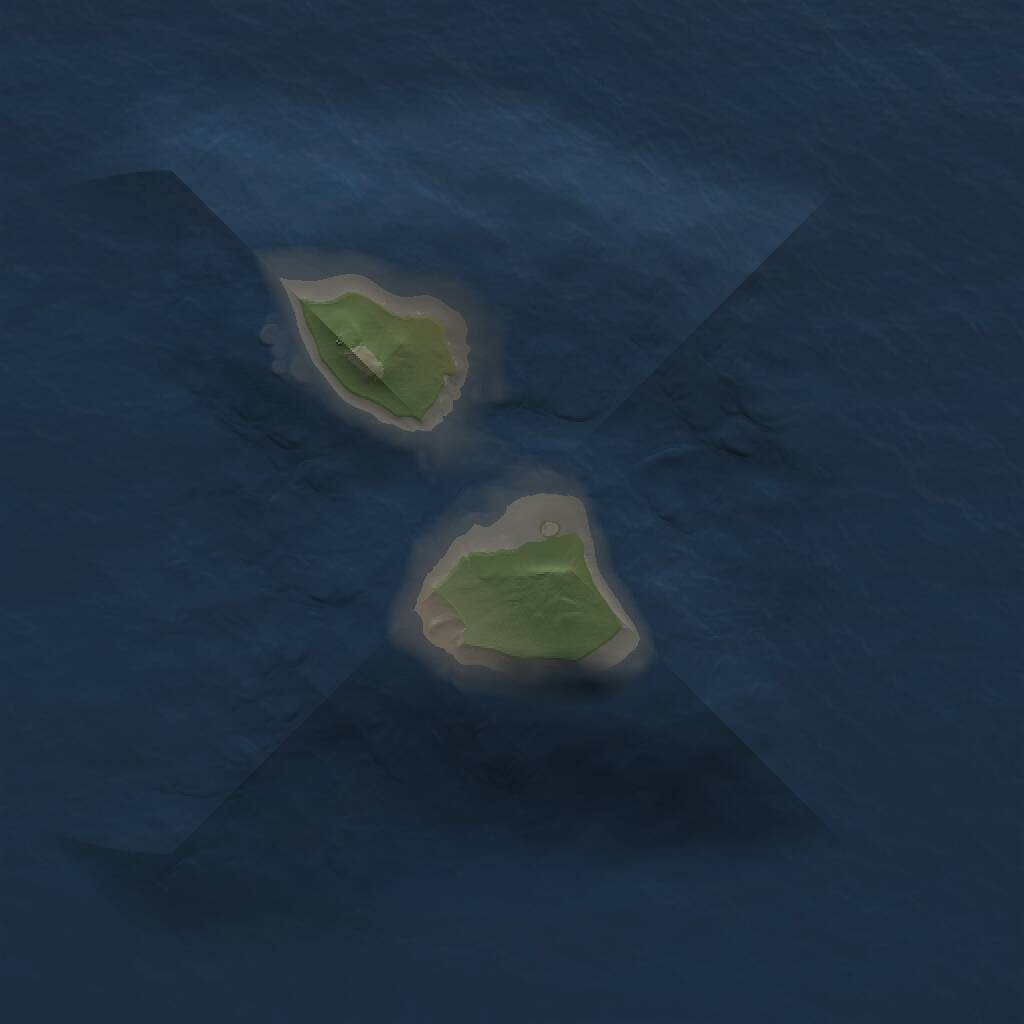 Rust Map: Procedural Map, Size: 1111, Seed: 1234567890, 1 Monuments