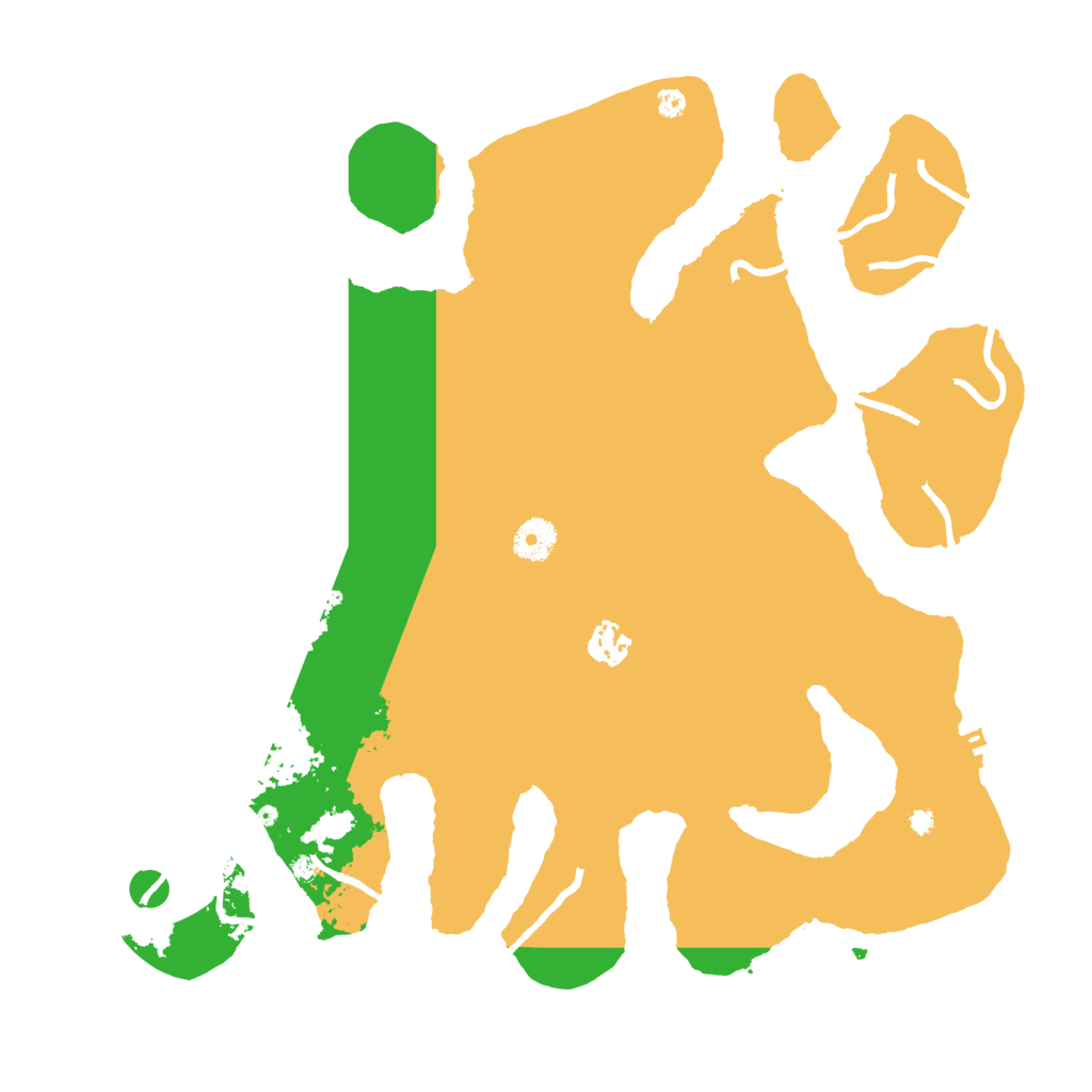 Biome Rust Map: Procedural Map, Size: 3850, Seed: 626837570