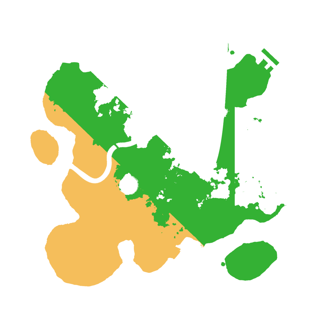 Biome Rust Map: Procedural Map, Size: 3000, Seed: 793858529