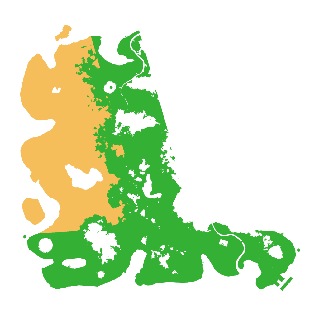 Biome Rust Map: Procedural Map, Size: 4000, Seed: 1373240243