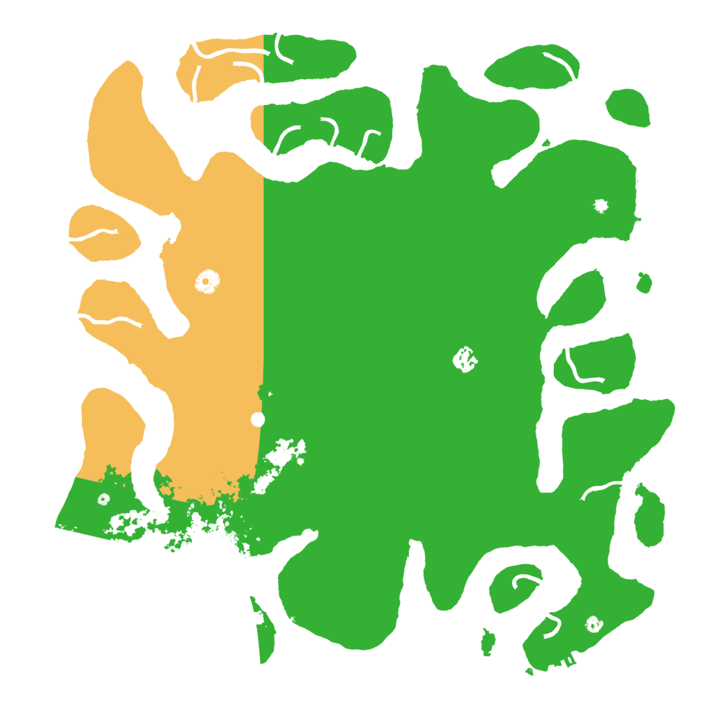 Biome Rust Map: Procedural Map, Size: 4500, Seed: 745781