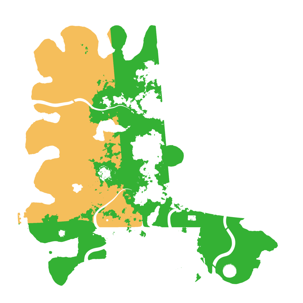 Biome Rust Map: Procedural Map, Size: 4000, Seed: 4692728
