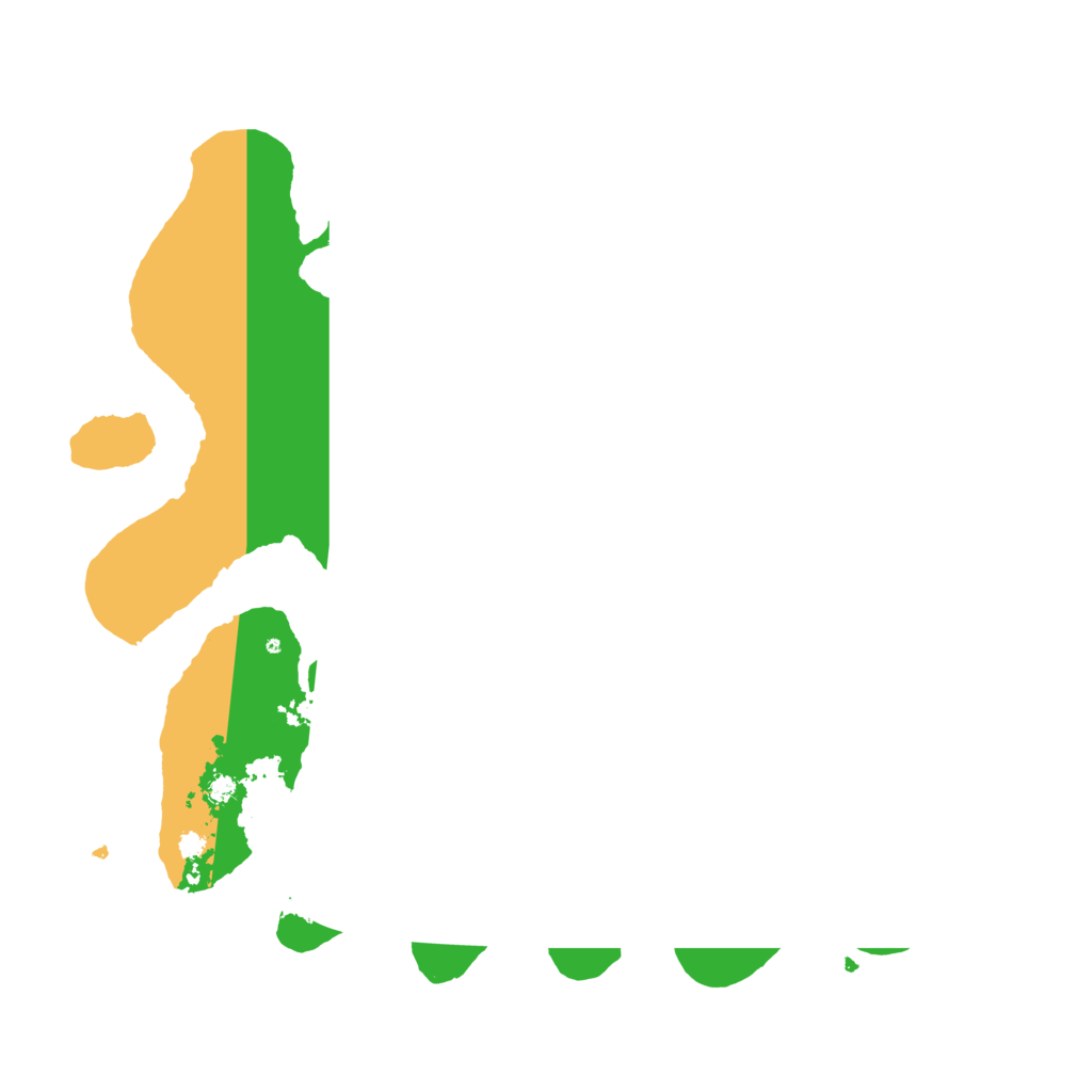 Biome Rust Map: Procedural Map, Size: 3600, Seed: 2114443873