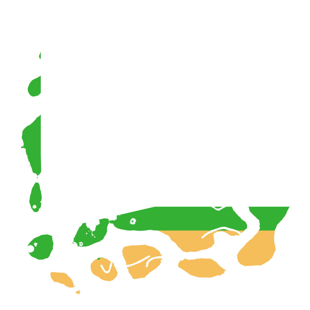 Biome Rust Map: Procedural Map, Size: 3700, Seed: 1364172729