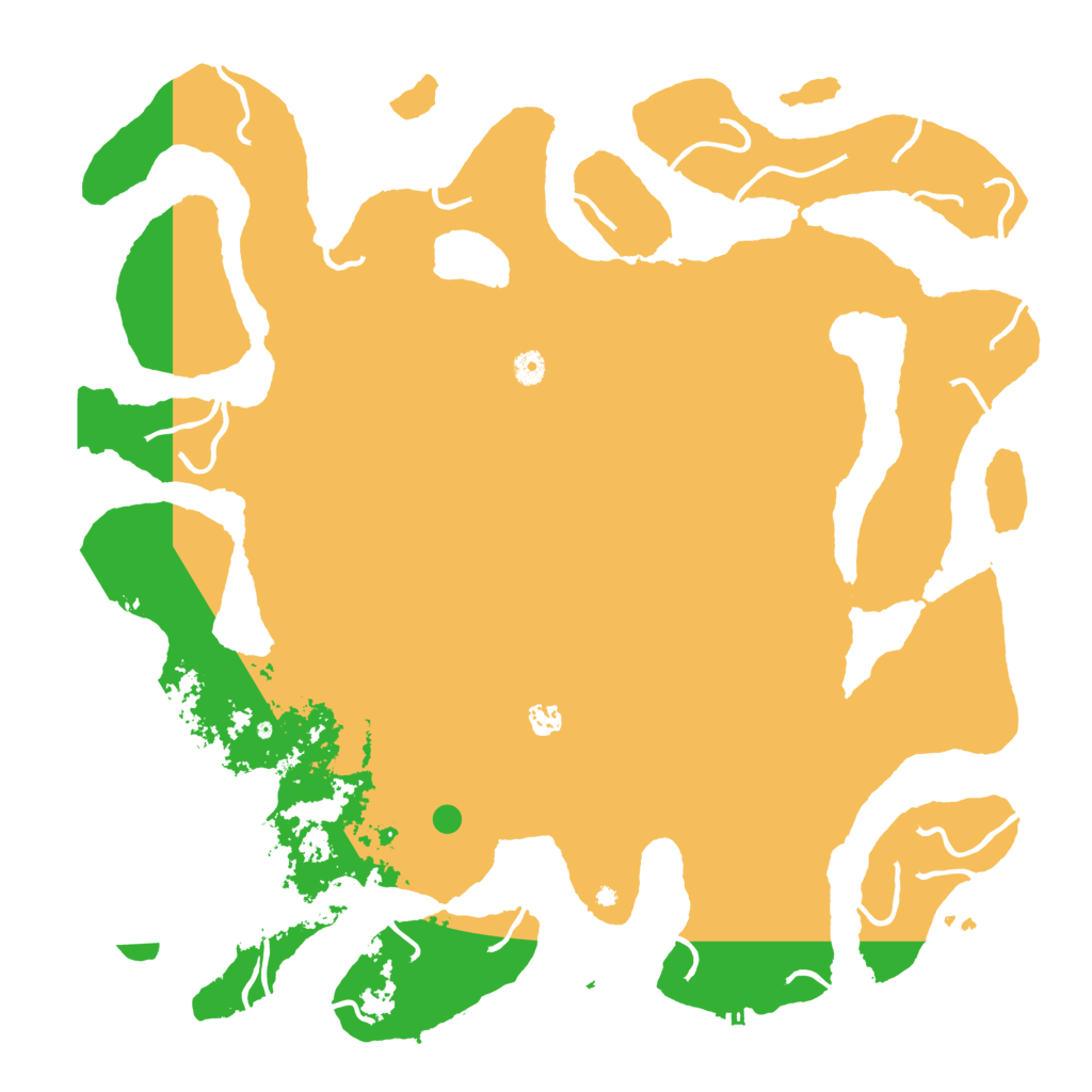 Biome Rust Map: Procedural Map, Size: 4950, Seed: 195846722