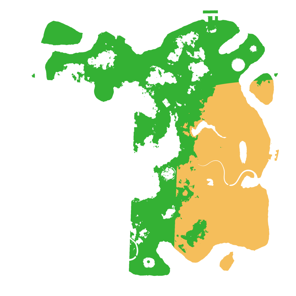 Biome Rust Map: Procedural Map, Size: 4000, Seed: 9712473