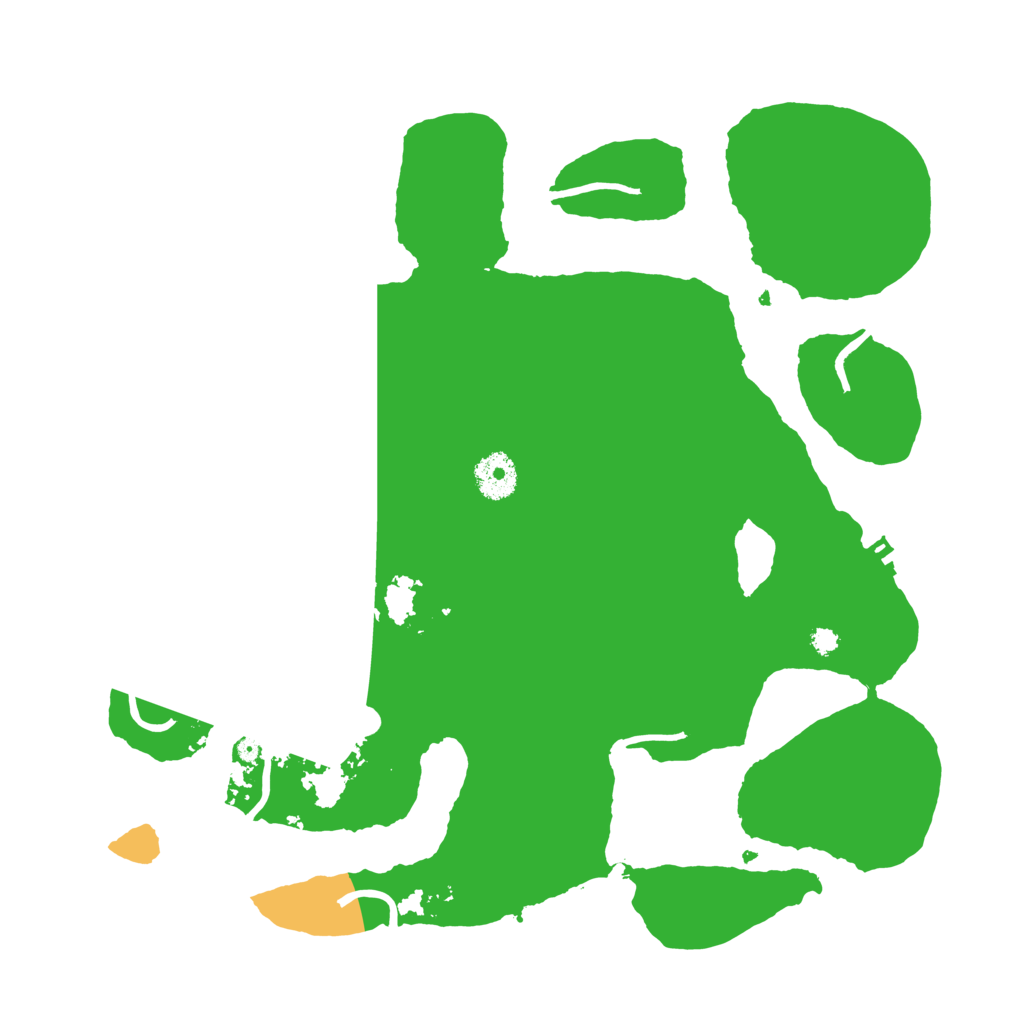 Biome Rust Map: Procedural Map, Size: 3500, Seed: 310447