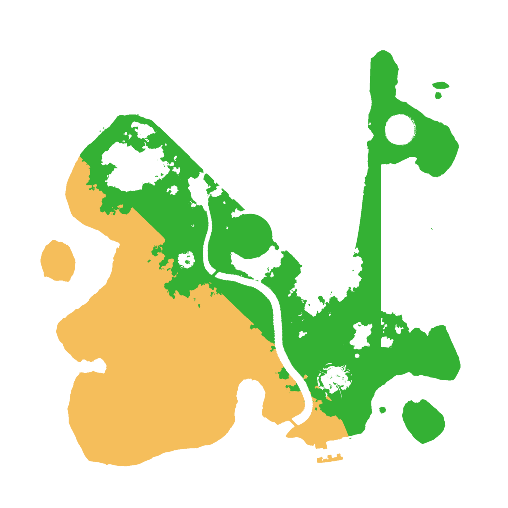Biome Rust Map: Procedural Map, Size: 3000, Seed: 271391403