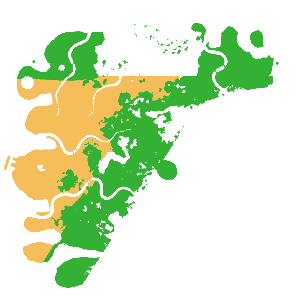 Biome Rust Map: Procedural Map, Size: 4250, Seed: 429336