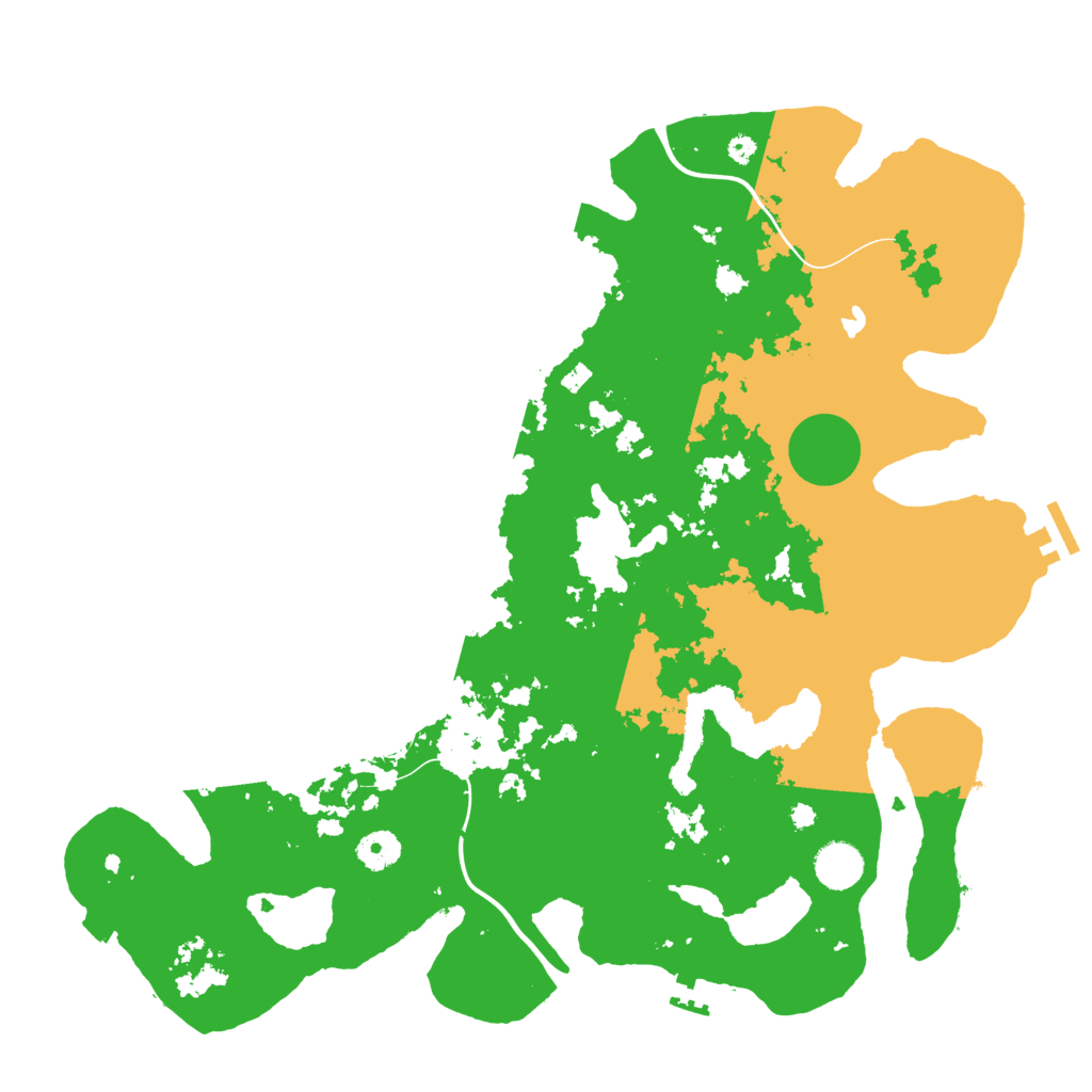 Biome Rust Map: Procedural Map, Size: 4000, Seed: 1426845212